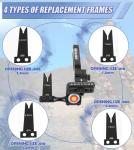 Adjustable Spring Steel Arrow Rest for Compound Bows