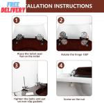 Elongated Wood Toilet Seat with Quiet Close