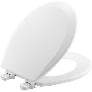 BEMIS Round Toilet Seat with Easy Clean Hinges