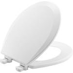 BEMIS Round Toilet Seat with Easy Clean Hinges
