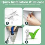 Aünsffer Round Soft Close Toilet Seat 16.5