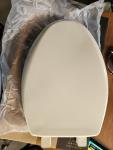 Bemis Elongated Plastic Toilet Seats (Biscuit) - 2 Pack