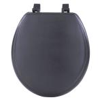 Soft Cushion Vinyl Toilet Seat - Elongated or Standard