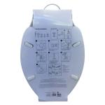 Soft Elongated Memory Foam Toilet Seat with Slow Close