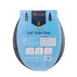 Soft Cushion Vinyl Toilet Seat - Elongated or Standard
