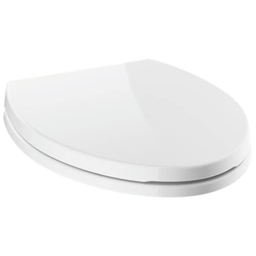 Delta Morgan Elongated Slow-Close Toilet Seat, White