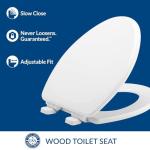 Mayfair Linden Elongated Slow Close Toilet Seat