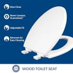 Mayfair Cassel Slow Close Elongated Toilet Seat