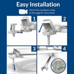 Mayfair Cassel Slow Close Elongated Toilet Seat