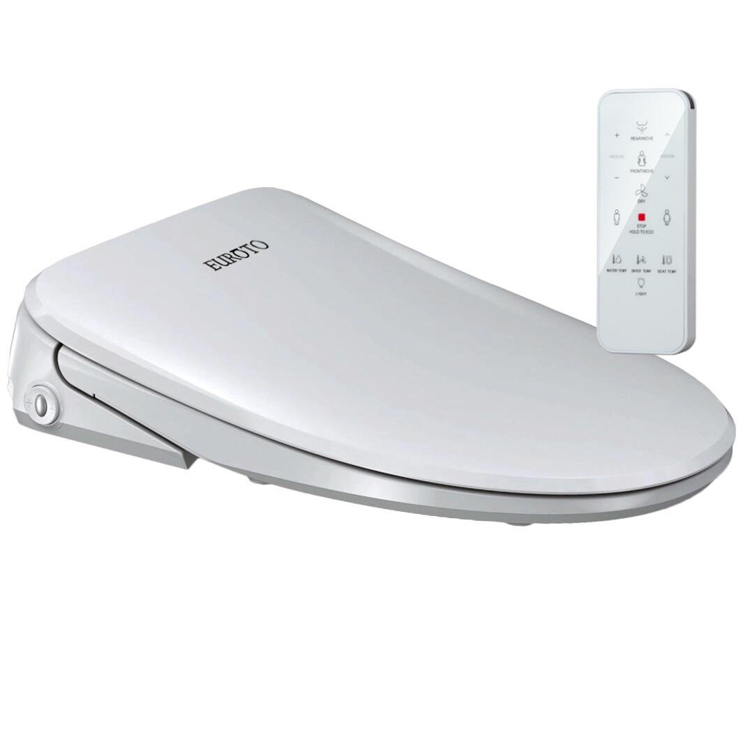 Heated Smart Bidet Toilet Seat with LCD Night Light