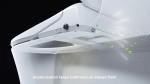 Heated Smart Bidet Toilet Seat with LCD Night Light