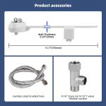 Non-Electric Bidet Water Spray Toilet Seat Attachment
