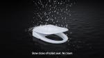 Heated Smart Bidet Toilet Seat with LCD Night Light