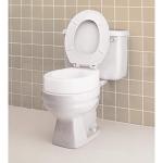 Carex Elongated Toilet Seat Riser for Assistance