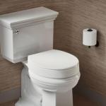Kohler Hyten Elevated Soft Close Round Toilet Seat