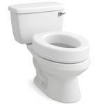 Carex Elongated Toilet Seat Riser - 3.5 Inches