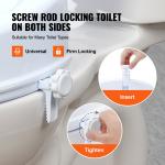 Uimoso 6" Raised Toilet Seat for Comfort