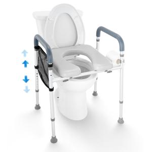 Uimoso Universal Raised Toilet Seat for Seniors