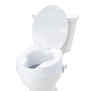 Uimoso 4" Raised Toilet Seat for Seniors