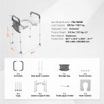 Uimoso Universal Raised Toilet Seat for Seniors