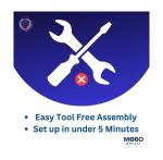 Heavy Duty Adjustable Toilet Seat with Safety Frame