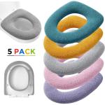 Soft Washable Toilet Seat Cover Pad - 5x Thick