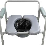Thick Sponge Commode Chair Cushion for Bedside