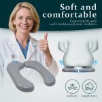 Thick Sponge Commode Chair Cushion for Bedside