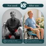 Thick Sponge Commode Chair Cushion for Bedside