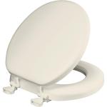 Mayfair Round Cushioned Toilet Seat in Biscuit