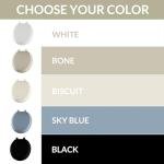 Mayfair Cushioned Toilet Seat with Secure Hinges