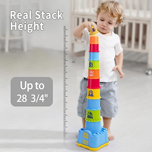 Infant Stacking Blocks with Shape Sorter