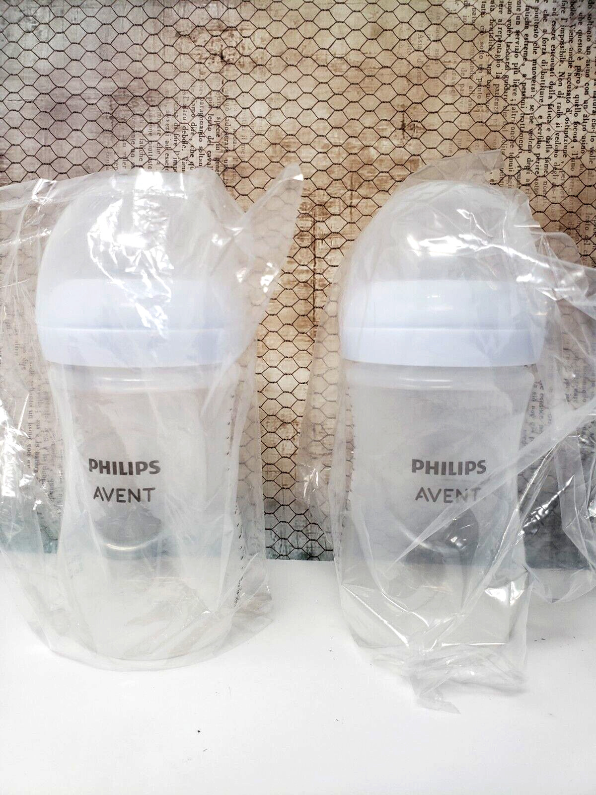 Blue 9oz Philips Avent Baby Bottle, 4pk