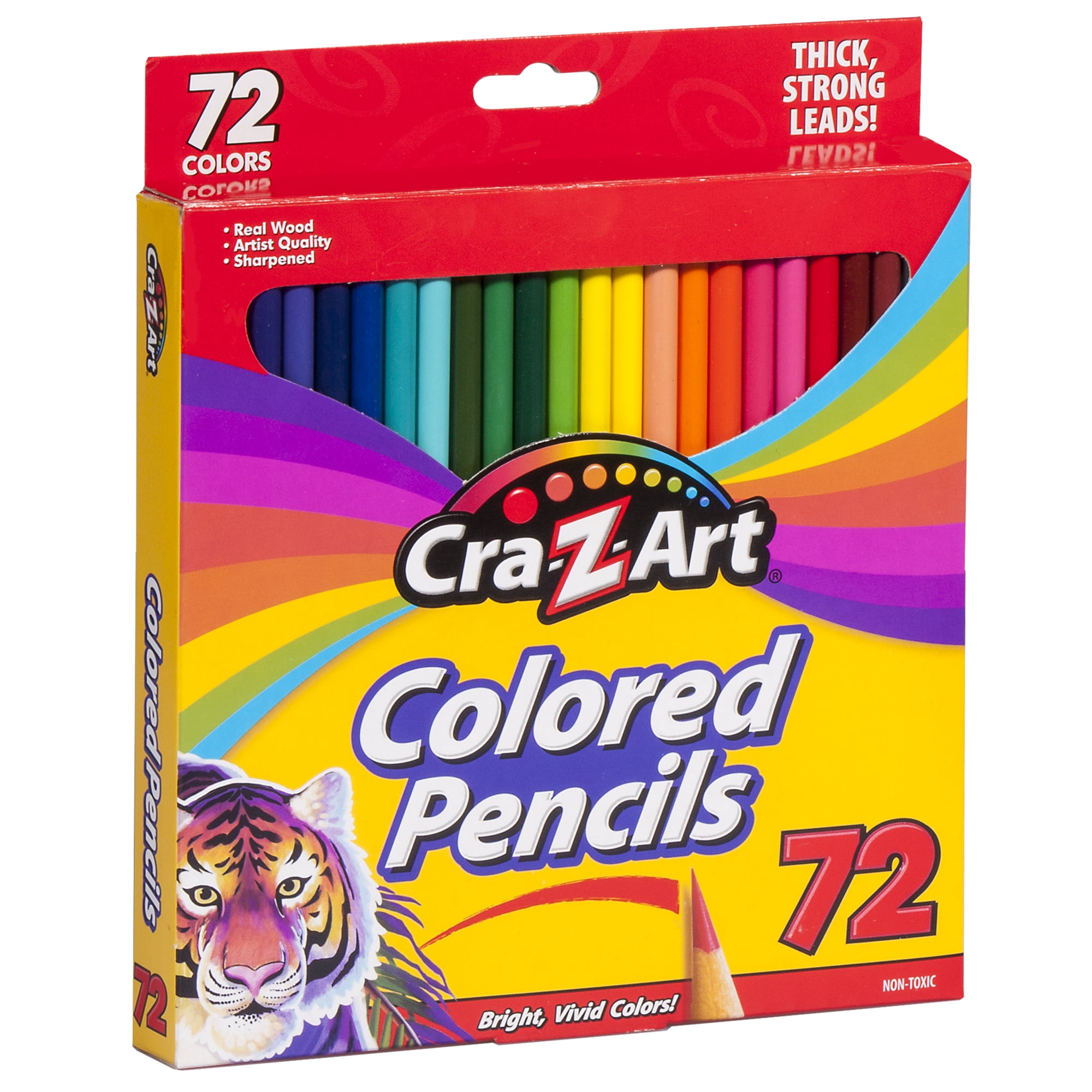 72 Count Cra-Z-Art Color Pencils, Multicolor