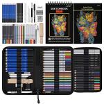 Prina 76-Piece Drawing Set for Artists