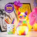 DIY Cat Lamp Painting Kit for Kids