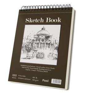 Top Spiral Bound Sketch Pad - 100 Sheets