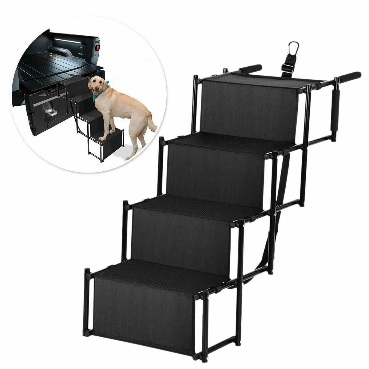 Portable Folding Dog Steps and Ramp for Cars
