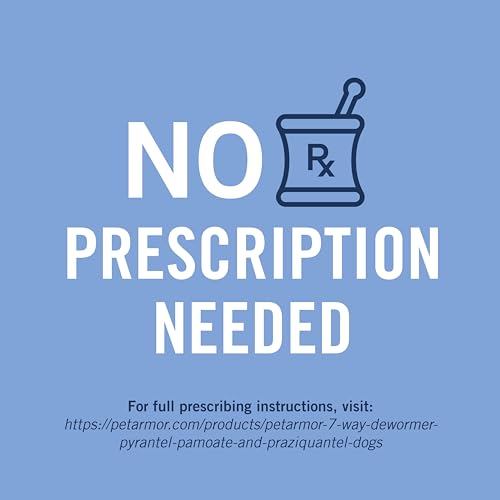 PetArmor 7 Way De-Wormer for Larger Dogs