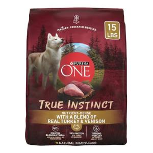 Purina ONE True Instinct Turkey and Venison Dog Food