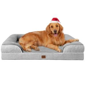 Extra Large Orthopedic Dog Bed with Waterproof Foam