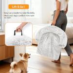 Soft Calming Dog Bed with Washable Cover