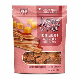 Soft Chew Jerky Dog Treats - Chicken & Bacon
