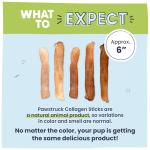 Pawstruck Natural Beef Collagen Sticks for Dogs