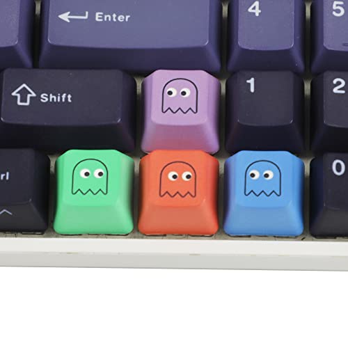 Pacman Five Dye Sub PBT Keycaps for MX Keyboards