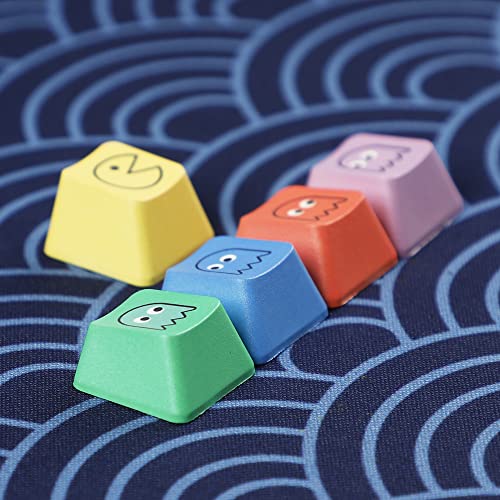 Pacman Five Dye Sub PBT Keycaps for MX Keyboards