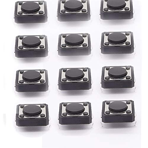 20pcs Momentary Push Button Switches, 12x12mm
