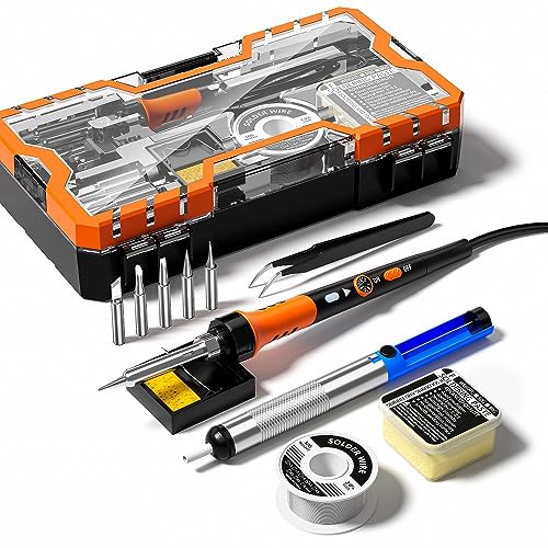 Premium 60W Soldering Iron Kit with Accessories