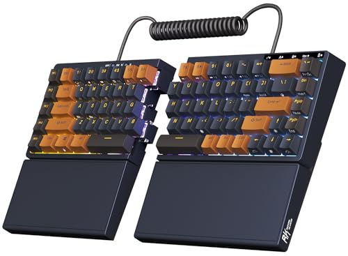 RK Royal Kludge RKS70 Split Wireless Gaming Keyboard