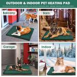 Outdoor Heated Cat Bed with Waterproof Cover